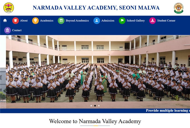Narmada Valley Academy screenshot