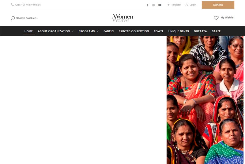 WomenWeave screenshot